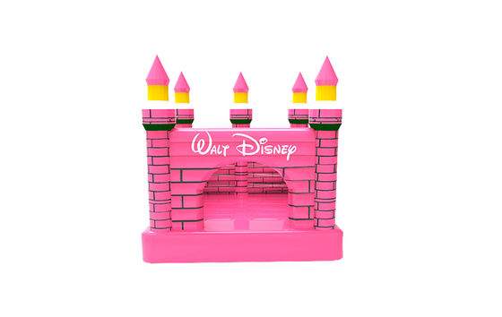 Màu hồng ủ Disney trẻ em ủ lâu đài nhảy