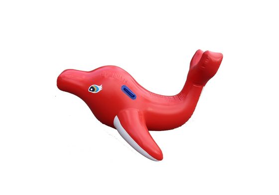 Đồ chơi nổi nước nhỏ Red Dolphin Inflatable 3 * 1m cho công viên