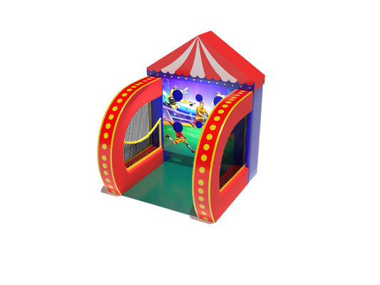 Football Carnival Inflatable Games 2x2x2.5m Đối với công viên sân chơi
