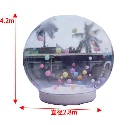PVC bong bóng bong bóng trong suốt cho chụp ảnh đẹp