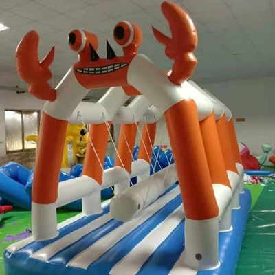 sân chơi trong nhà ngoài trời trò chơi bơm bơm Crab Swing cho trẻ em