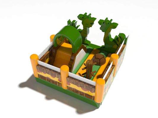 Pháo đài nhảy nổi, vườn thú Giraffe dành cho trẻ em