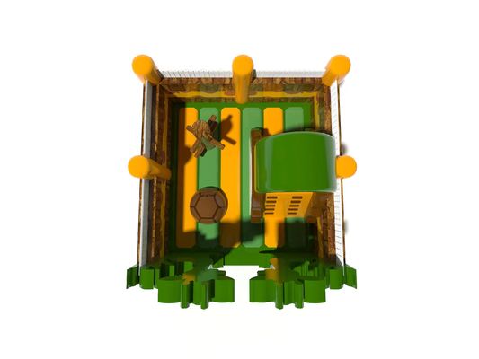 Pháo đài nhảy nổi, vườn thú Giraffe dành cho trẻ em