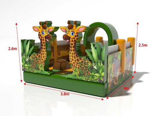 Pháo đài nhảy nổi, vườn thú Giraffe dành cho trẻ em