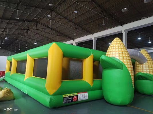 Popcorn Maze Outdoor Inflatable Games Cỡ lớn Đối với người lớn