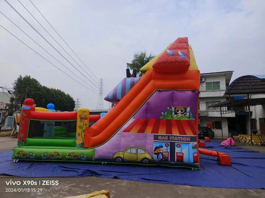 Công viên vui chơi khô bơm trượt với chủ đề cửa hàng kẹo