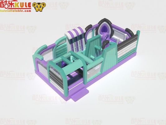 Địa trường chướng ngại vật bơm khổng lồ sân chơi trong nhà nhỏ