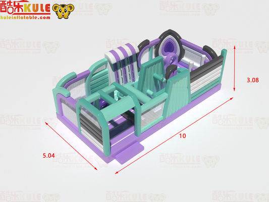 Địa trường chướng ngại vật bơm khổng lồ sân chơi trong nhà nhỏ