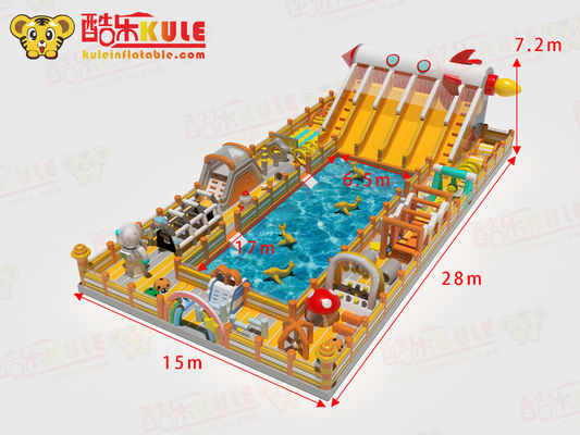 Pvc thách thức trở ngại tháp nước bơm xung quanh hồ bơi