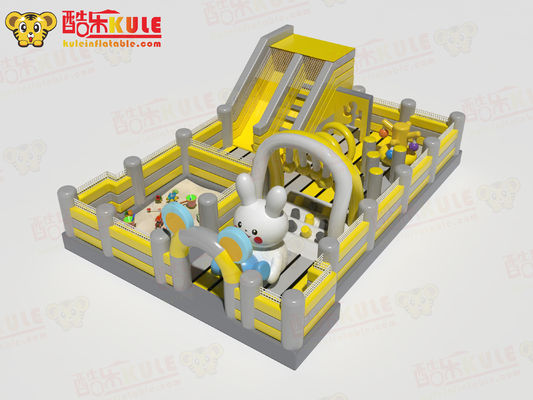 Công viên Thỏ Blow Up Tháp Blow Up Với Bể bơi cát