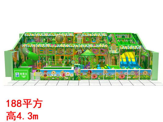 Green Garden Soft Playground Trung tâm chơi trong nhà cho trẻ sơ sinh