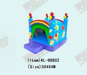 Tarpaulin bơm tròn vòng tròn chướng ngại vật khóa học Bouncy Castle Logo tùy chỉnh