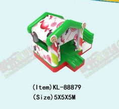 Candy House Lâu đài nhảy bơm với trượt băng