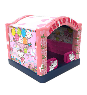 Hello-Kitty Inflatable Kids Small Bouncy Castle Công viên vui chơi