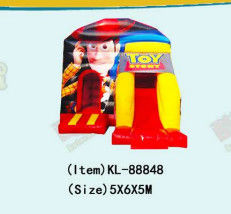 Toy Story Blow Up Bounce House With Slides Double Stitching (Trò chơi câu chuyện thổi lên nhà nhảy với slide)