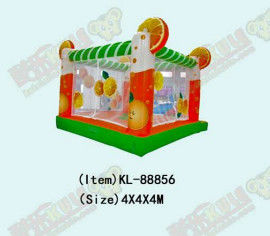 Chủ đề trái cây Lâu đài bơm bơm bơm bơm nhà nhảy