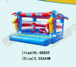 Đường đua chướng ngại vật bơm lên nhà nhảy cho giải trí trẻ em