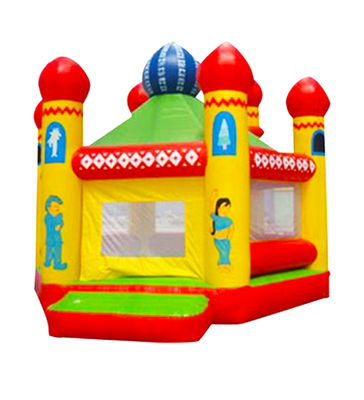 Lâu đài bơm màu chống ánh sáng Blow Up Hướng ngại vật cho trẻ em