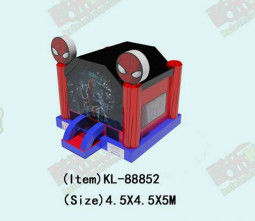 Ngôi nhà nổi bơm thương mại với mô hình Spider-Man