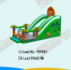 Trẻ em Công viên vui chơi rừng bơm trượt để thuê