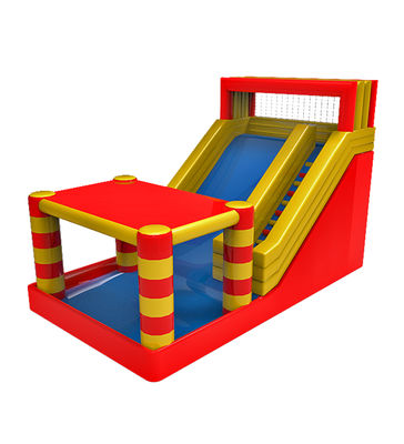 Công viên vui chơi trẻ em Nhà lơ lửng bơm với slide Cho thuê