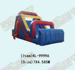 Công viên vui chơi trẻ em Slide bơm lớn với nút