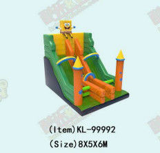 SpongeBob With Candle Công viên vui chơi Đường trượt hơi cho thuê