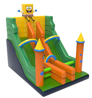 SpongeBob With Candle Công viên vui chơi Đường trượt hơi cho thuê