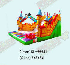 Mickey Mouse Castle Lượt băng lớn lơ lửng cho trẻ em