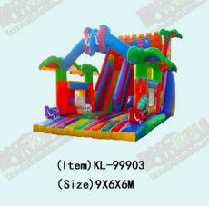 Những tấm slide bơm có màu sắc của động vật