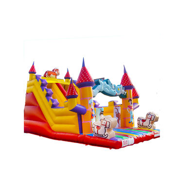 Slide bơm cho các sự kiện ngoài trời và các bữa tiệc với thiết kế chủ đề