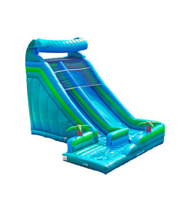 Blue Wave slide bơm với hồ bơi cho công viên nước ngoài
