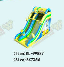 Minions Children Fun Park Blow Up Slip N Slide