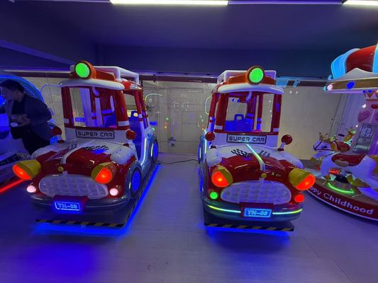 Những chiếc xe xoay động bằng tiền xu âm nhạc năng động và những bài hát vui vẻ cho trẻ em