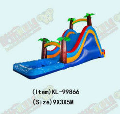 Slide bơm đầy sôi động và đầy màu sắc cho trẻ em trải nghiệm trượt thú vị