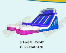 Slide bơm đầy sôi động và đầy màu sắc cho trẻ em trải nghiệm trượt thú vị
