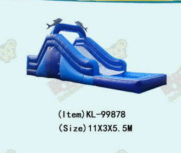 Slide bơm đầy sôi động và đầy màu sắc cho trẻ em trải nghiệm trượt thú vị