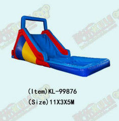 Slide bơm đầy sôi động và đầy màu sắc cho trẻ em trải nghiệm trượt thú vị