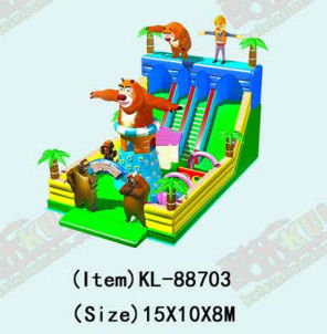 Công viên vui chơi cho trẻ em Động vật giraffe bơm được thuê