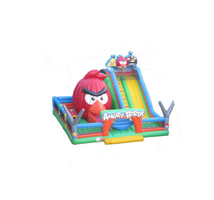 Trẻ em Công viên vui chơi Ống thổi Angry Bird động vật trượt giá Cho thuê