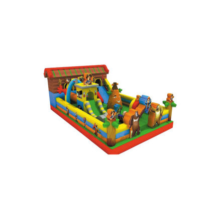 Boonie Bear sân chơi chủ đề trẻ em Công viên vui chơi hơi