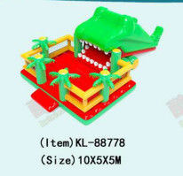 Tùy chỉnh IP màu sắc trẻ em Công viên vui chơi bơm trượt nhảy