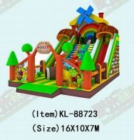 Vùng đất nông nghiệp sân chơi bơm với slide cầu vồng tùy chỉnh