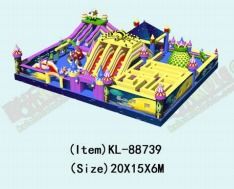 Phiêu lưu - Lâu đài bơm đầy cho nhà thám hiểm trẻ màu tím tùy chỉnh