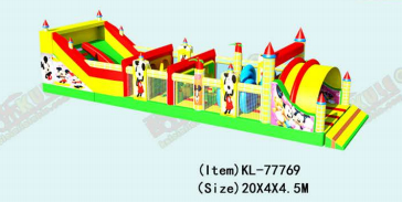 Mickey - Khu Vui Chơi Bơm Hơi Trang Trí Dành Cho Trẻ Em, Khu Vui Chơi Vui Nhộn