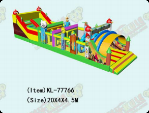 Công viên giải trí bơm hơi lấy cảm hứng từ Angry Birds dành cho trẻ em - Cuộc phiêu lưu đầy màu sắc