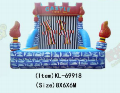 Castle Sticky Wall Inflatable: Một cuộc phiêu lưu vui nhộn đầy vui chơi