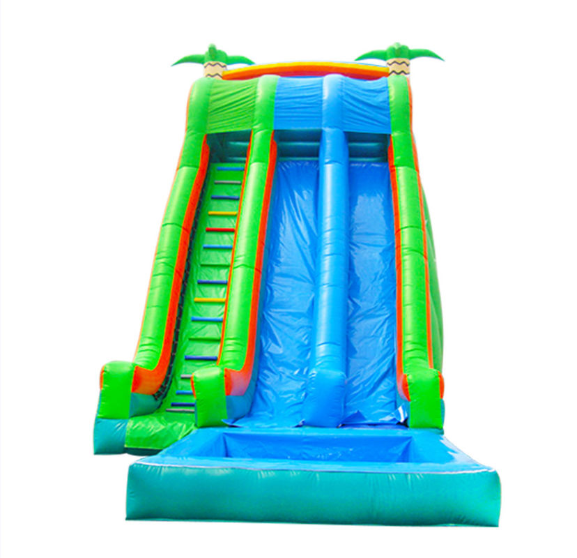 Slide bơm đầy sôi động và đầy màu sắc cho trẻ em trải nghiệm trượt thú vị