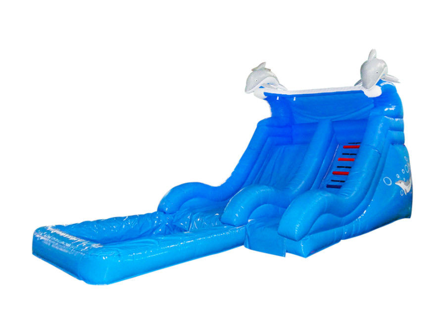Slide bơm đầy sôi động và đầy màu sắc cho trẻ em trải nghiệm trượt thú vị
