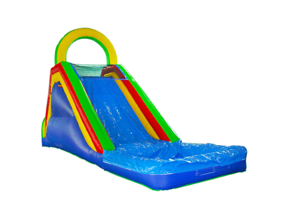 Slide bơm đầy sôi động và đầy màu sắc cho trẻ em trải nghiệm trượt thú vị